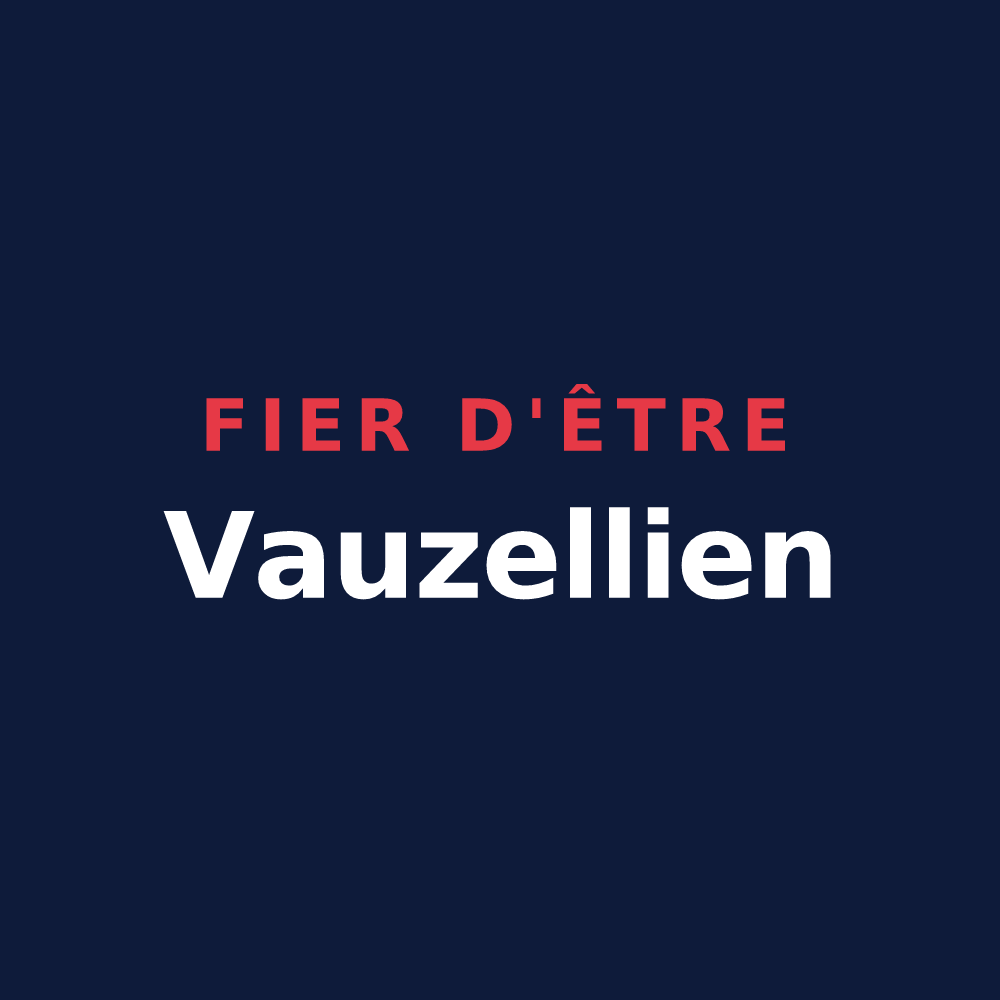 T-shirt « Fier d'être Vauzellien » — design pour Varennes-Vauzelles