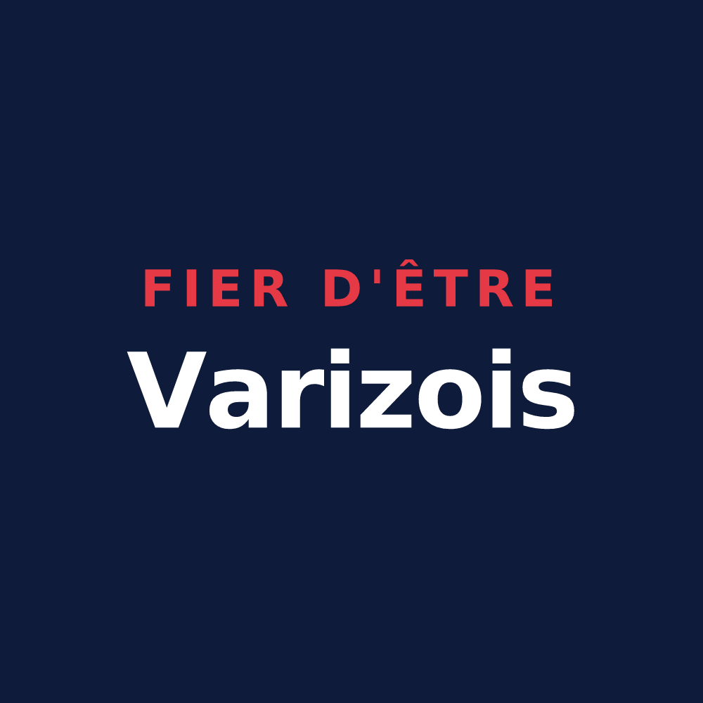 T-shirt « Fier d'être Varizois » — design pour Varize-Vaudoncourt