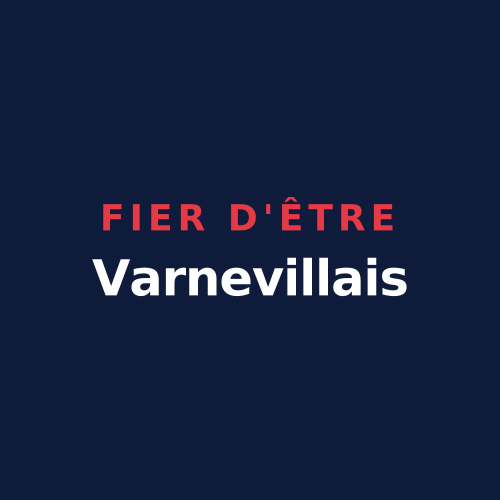 T-shirt « Fier d'être Varnevillais » — design pour Varneville-Bretteville