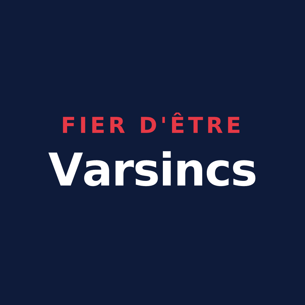 T-shirt « Fier d'être Varsincs » — design pour Vars