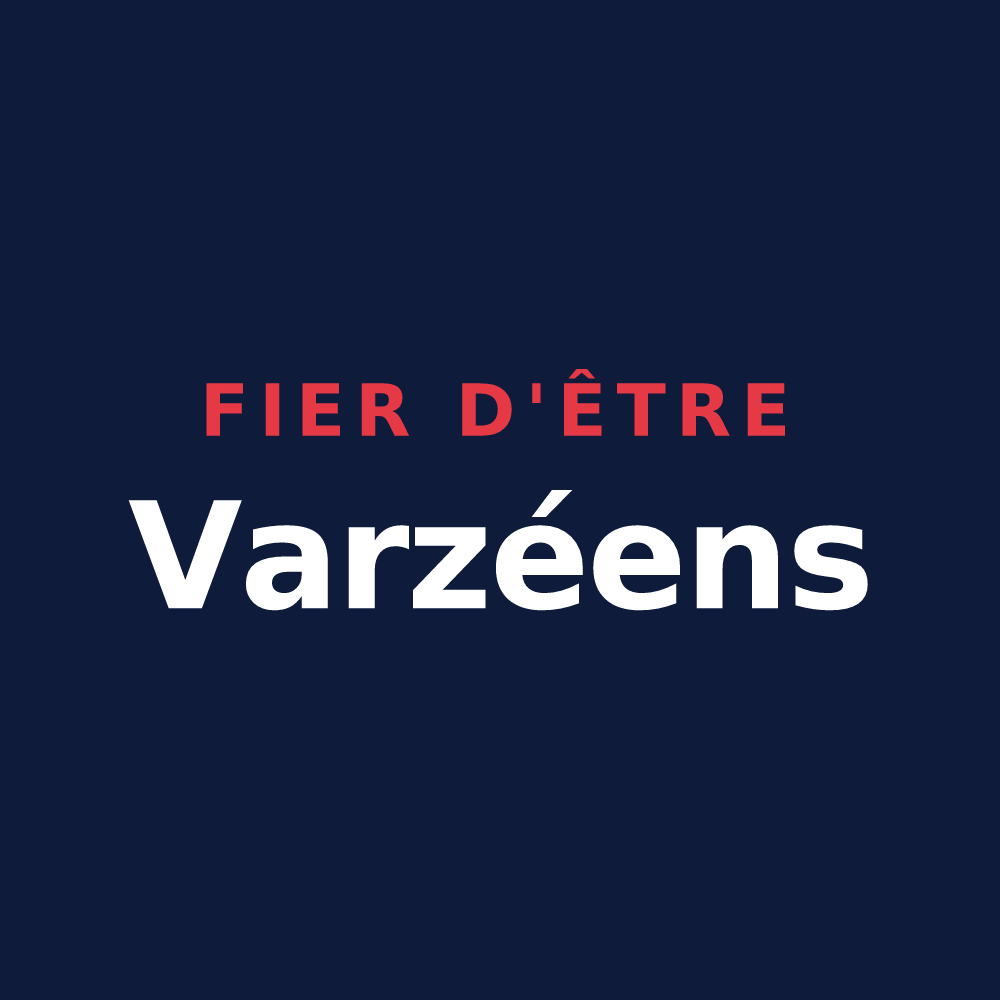 T-shirt « Fier d'être Varzéens » — design pour Varzay