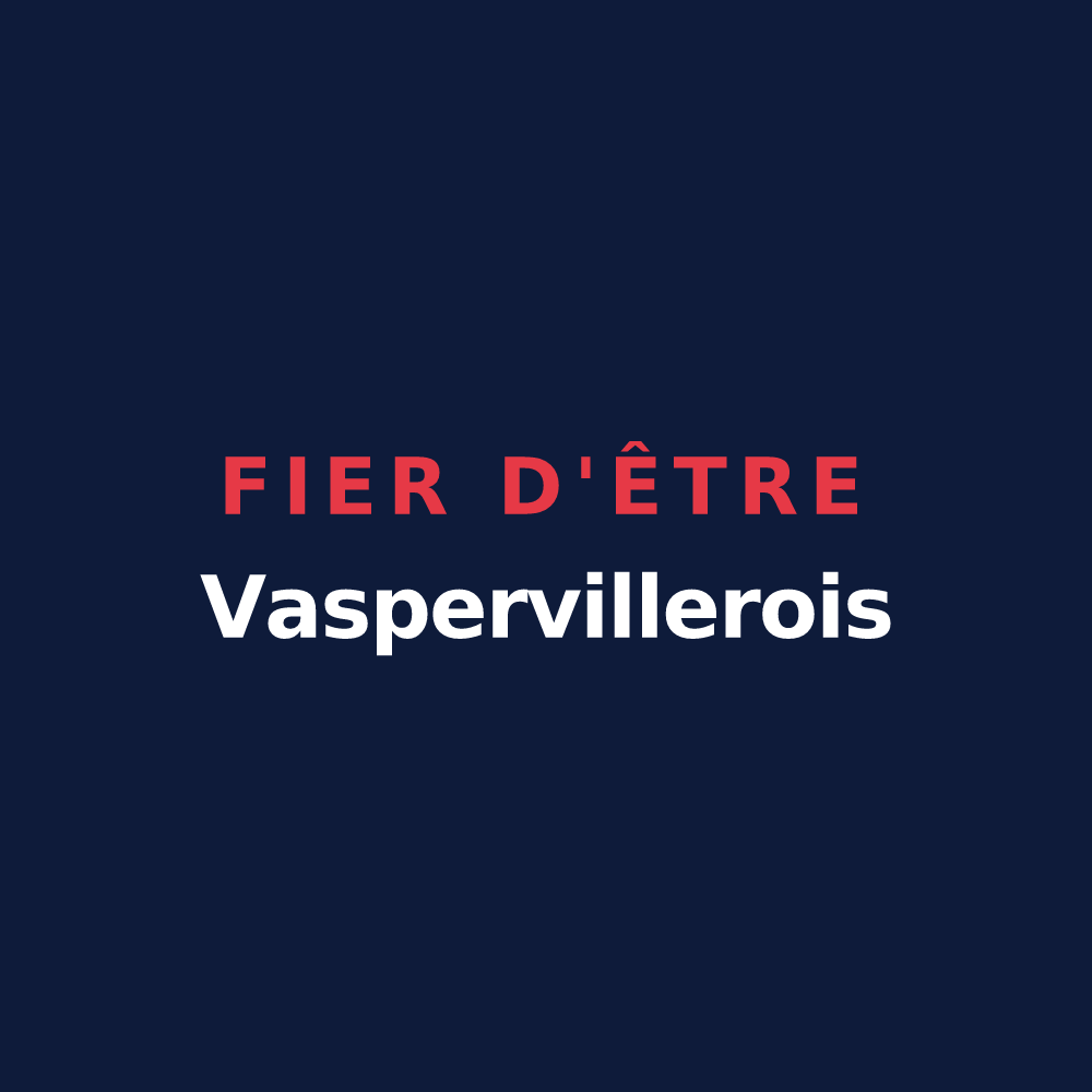 T-shirt « Fier d'être Vaspervillerois » — design pour Vasperviller