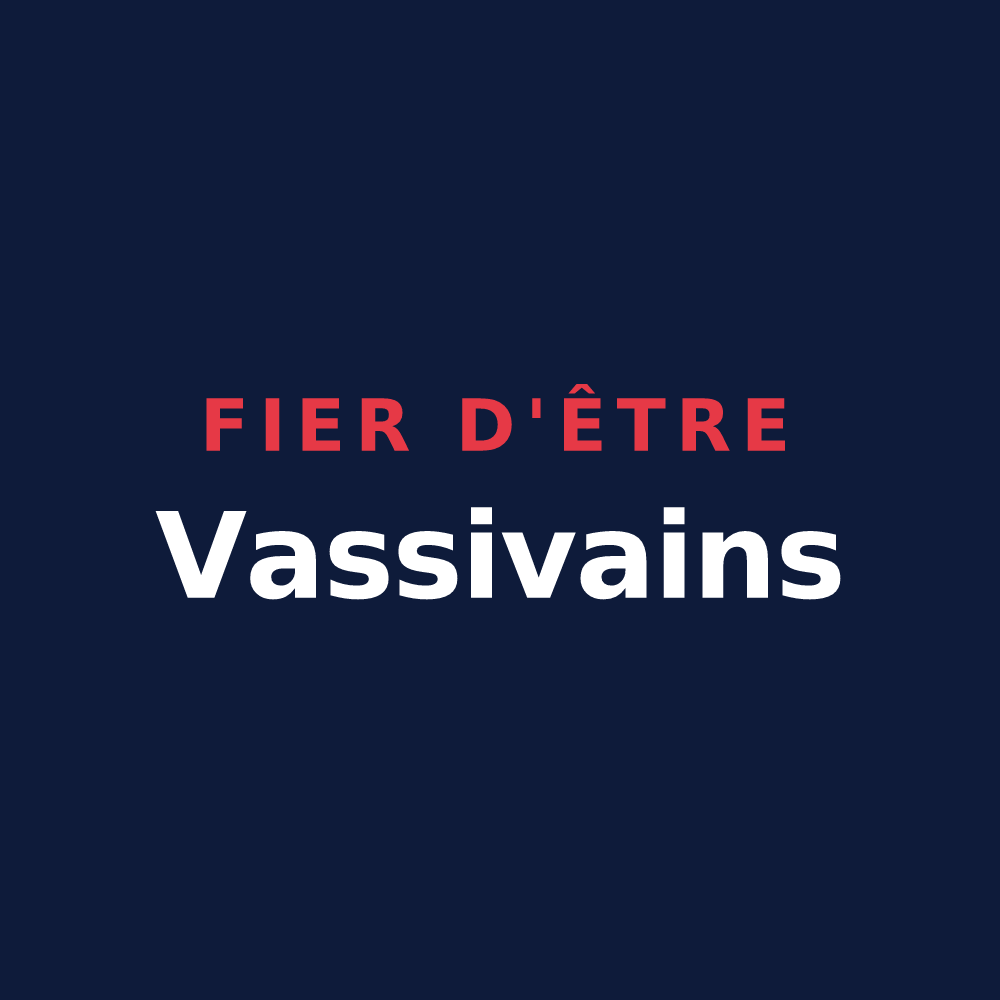 T-shirt « Fier d'être Vassivains » — design pour Vassieux-en-Vercors