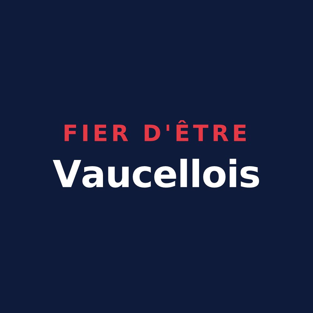 T-shirt « Fier d'être Vaucellois » — design pour Vaucelles