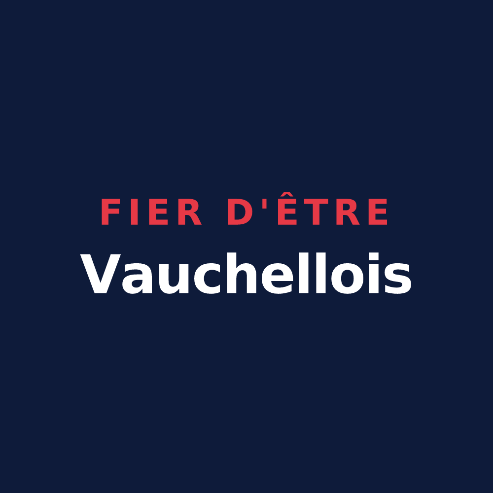 T-shirt « Fier d'être Vauchellois » — design pour Vauchelles-les-Quesnoy