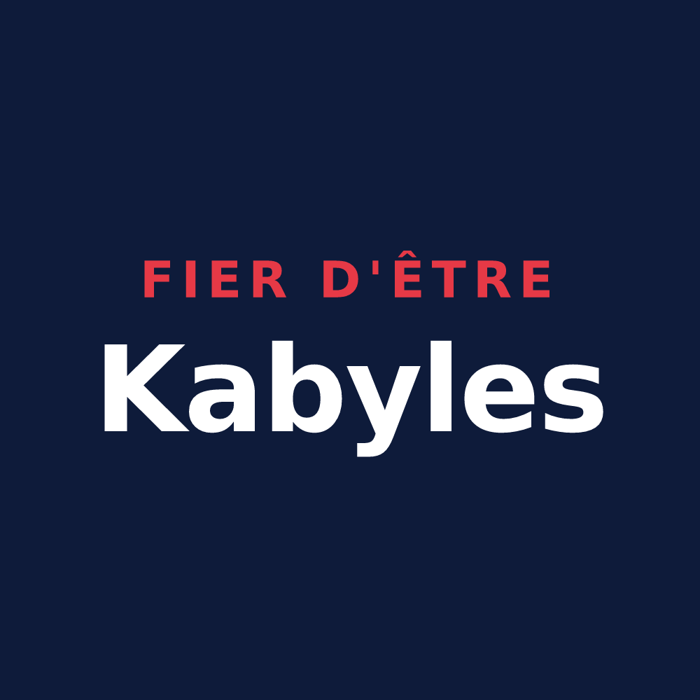 T-shirt « Fier d'être Kabyles » — design pour Vauchonvilliers