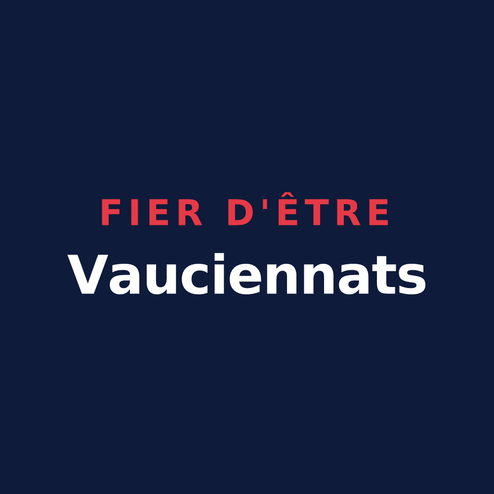 T-shirt « Fier d'être Vauciennats » — design pour Vauciennes