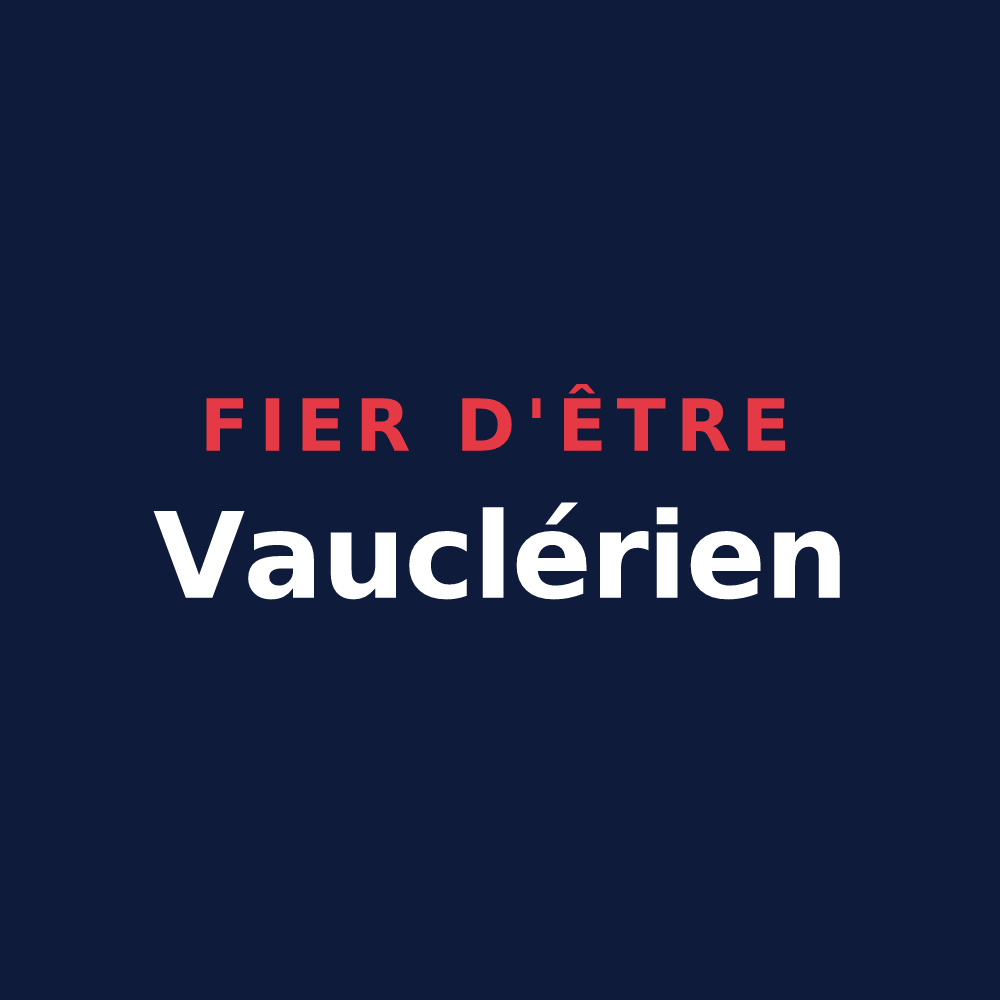 T-shirt « Fier d'être Vauclérien » — design pour Vauclerc