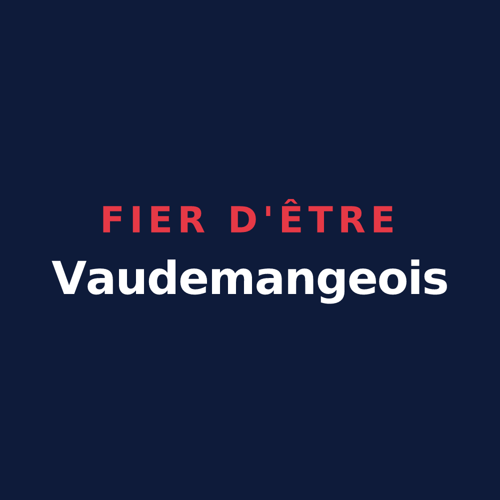 T-shirt « Fier d'être Vaudemangeois » — design pour Vaudemange