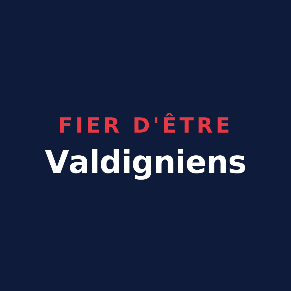 T-shirt « Fier d'être Valdigniens » — design pour Vaudigny