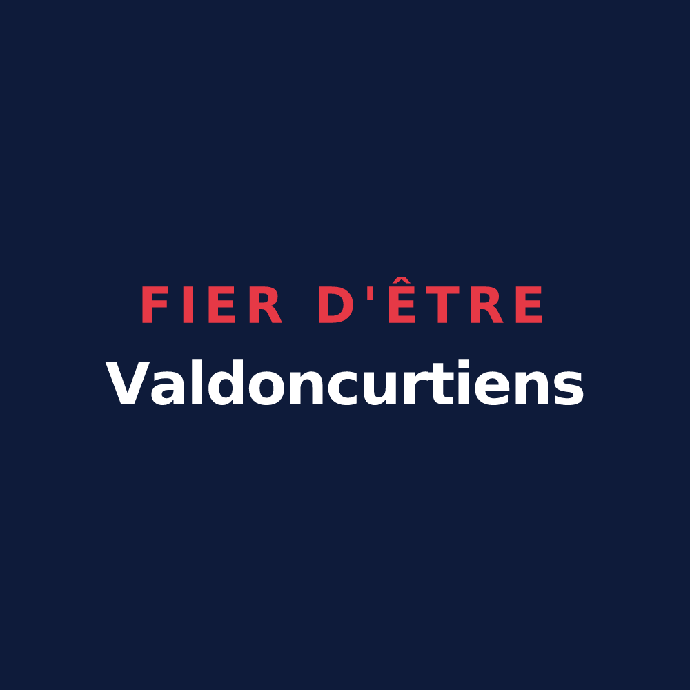 T-shirt « Fier d'être Valdoncurtiens » — design pour Vaudoncourt