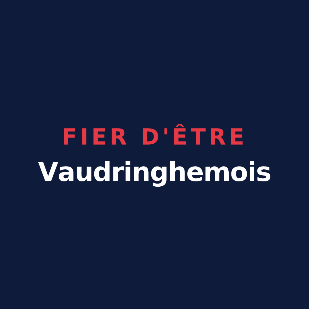 T-shirt « Fier d'être Vaudringhemois » — design pour Vaudringhem