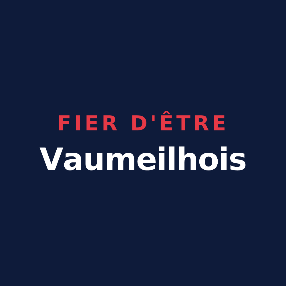T-shirt « Fier d'être Vaumeilhois » — design pour Vaumeilh