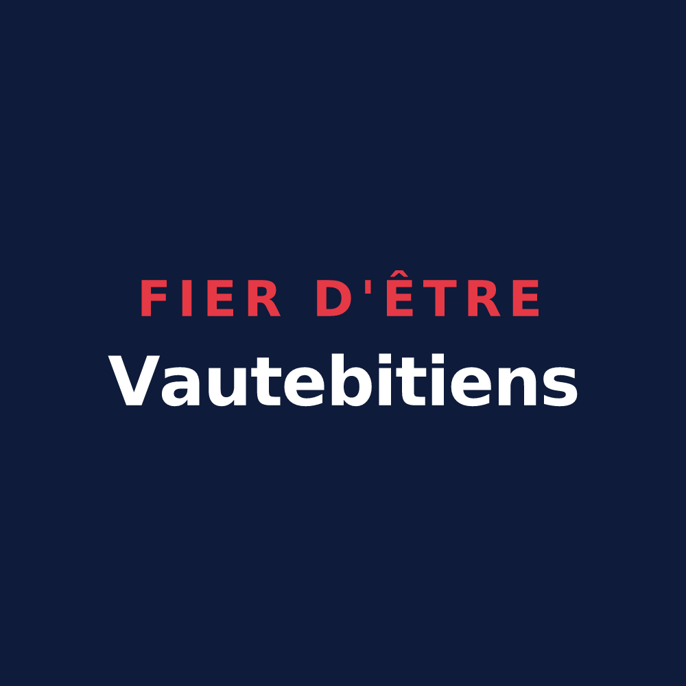 T-shirt « Fier d'être Vautebitiens » — design pour Vautebis