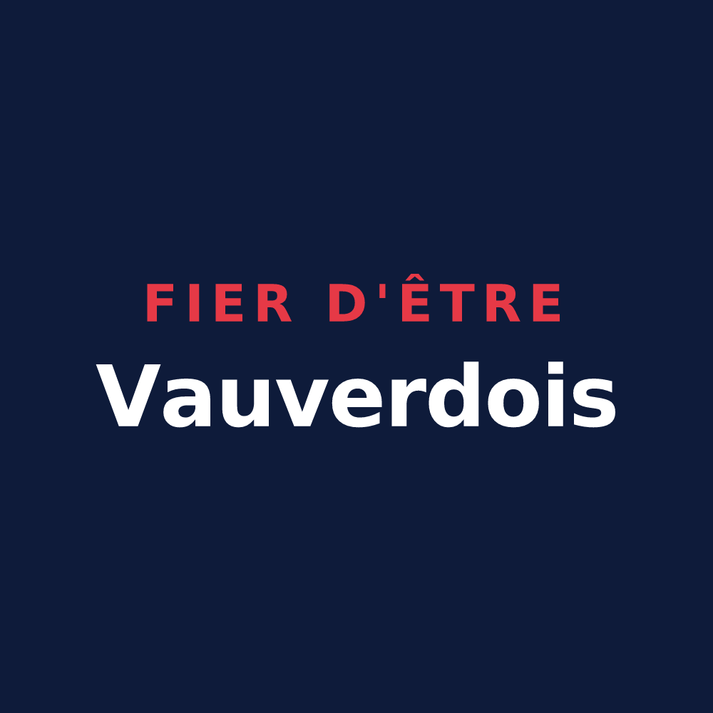 T-shirt « Fier d'être Vauverdois » — design pour Vauvert