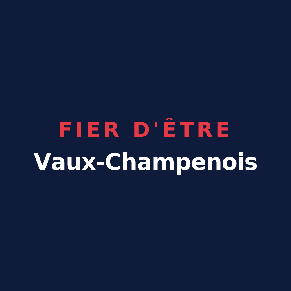 T-shirt « Fier d'être Vaux-Champenois » — design pour Vaux-Champagne