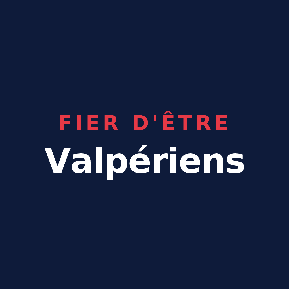 T-shirt « Fier d'être Valpériens » — design pour Vaux-sur-Blaise