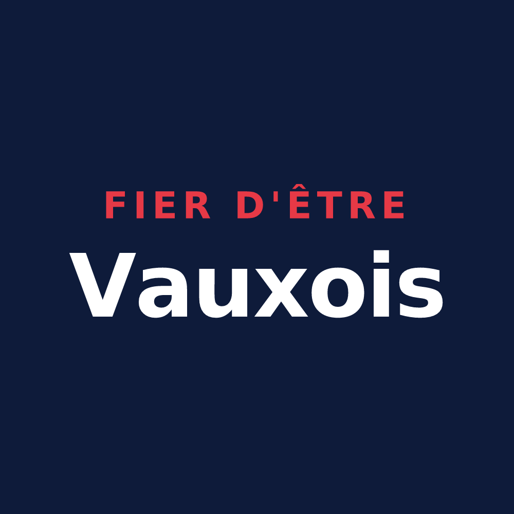 T-shirt « Fier d'être Vauxois » — design pour Vaux-sur-Saint-Urbain