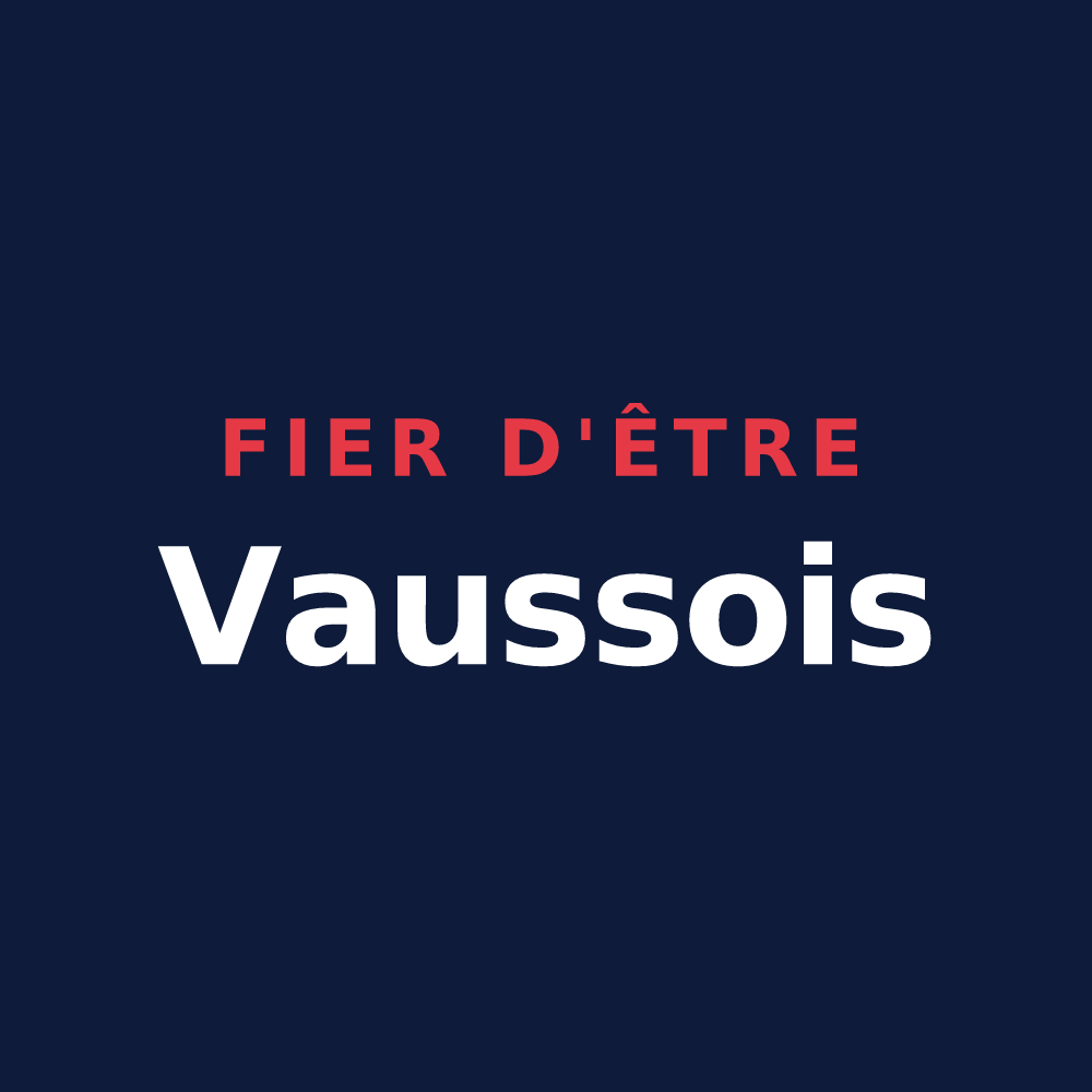 T-shirt « Fier d'être Vaussois » — design pour Vaux-sur-Seulles