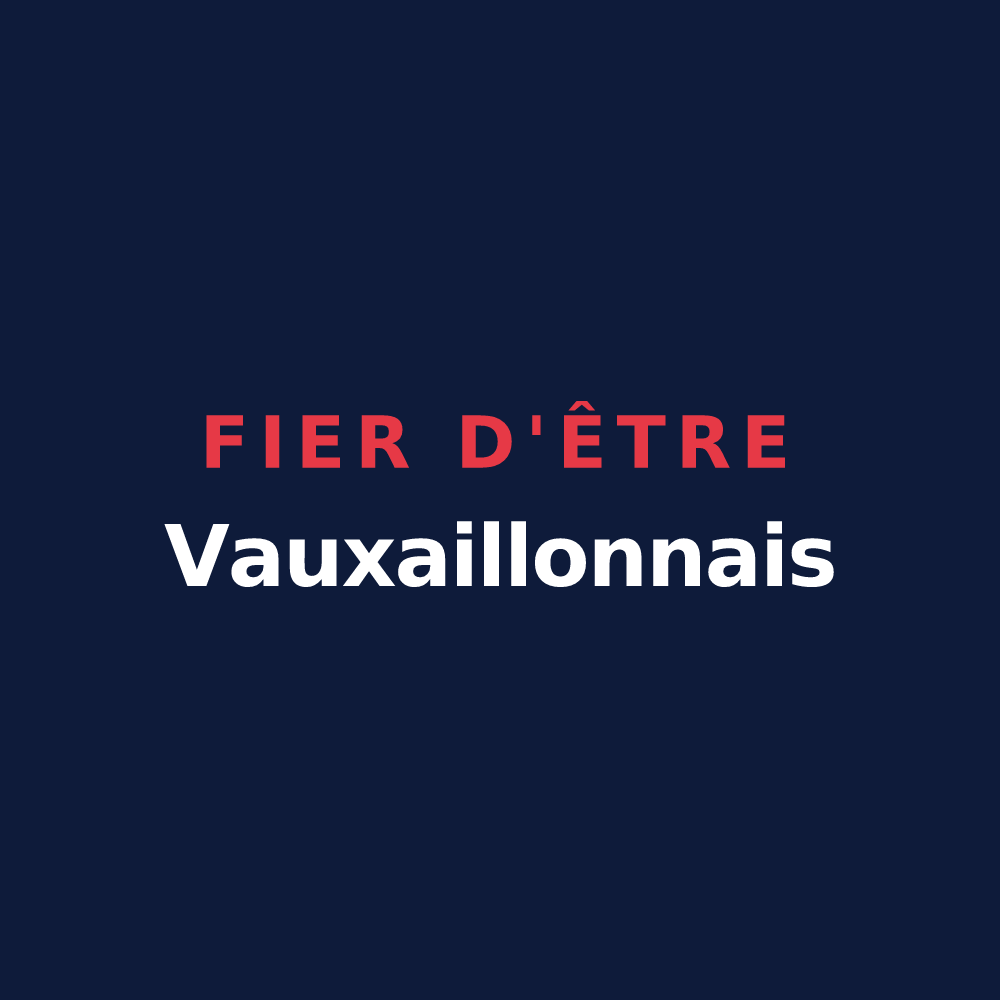 T-shirt « Fier d'être Vauxaillonnais » — design pour Vauxaillon