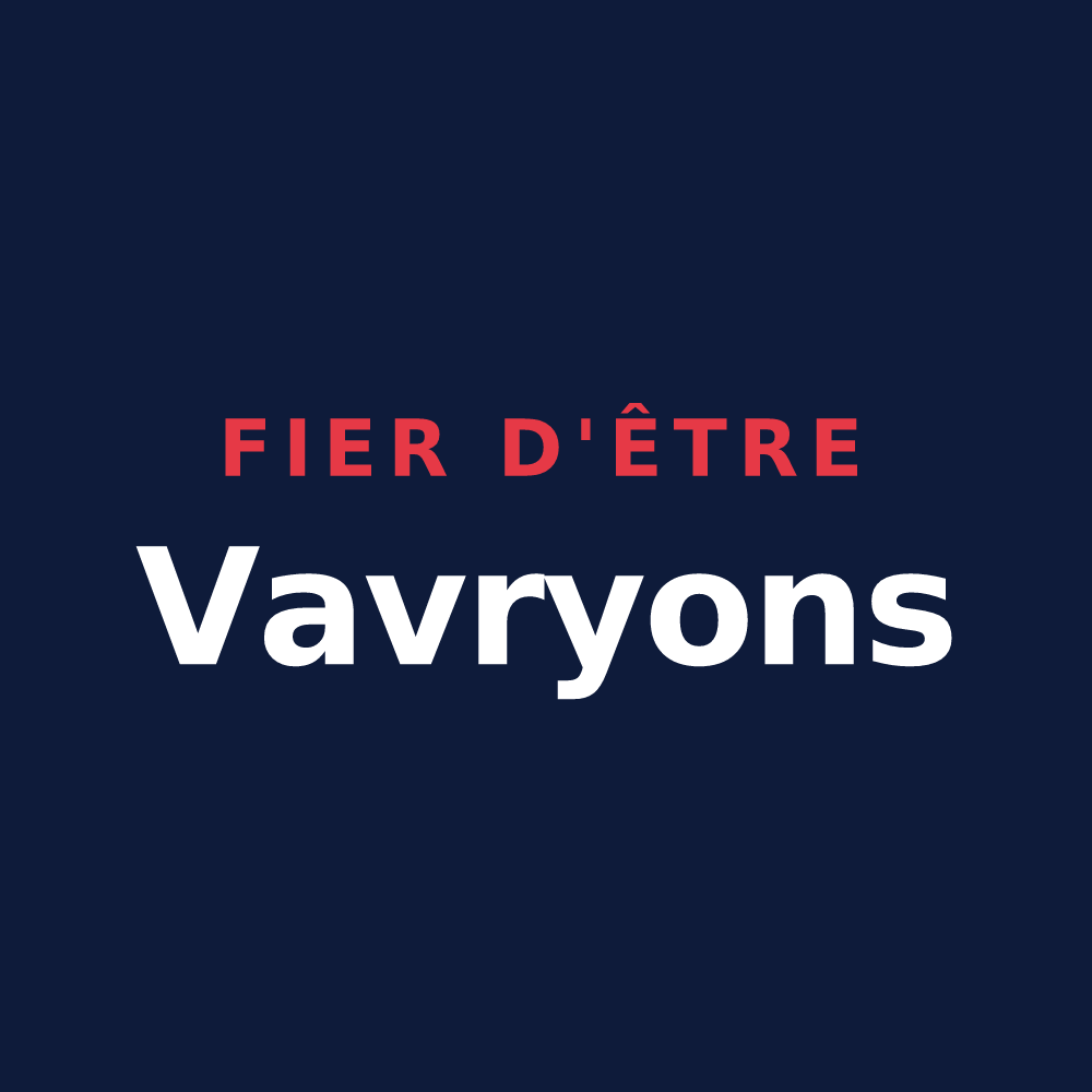 T-shirt « Fier d'être Vavryons » — design pour Vavray-le-Petit