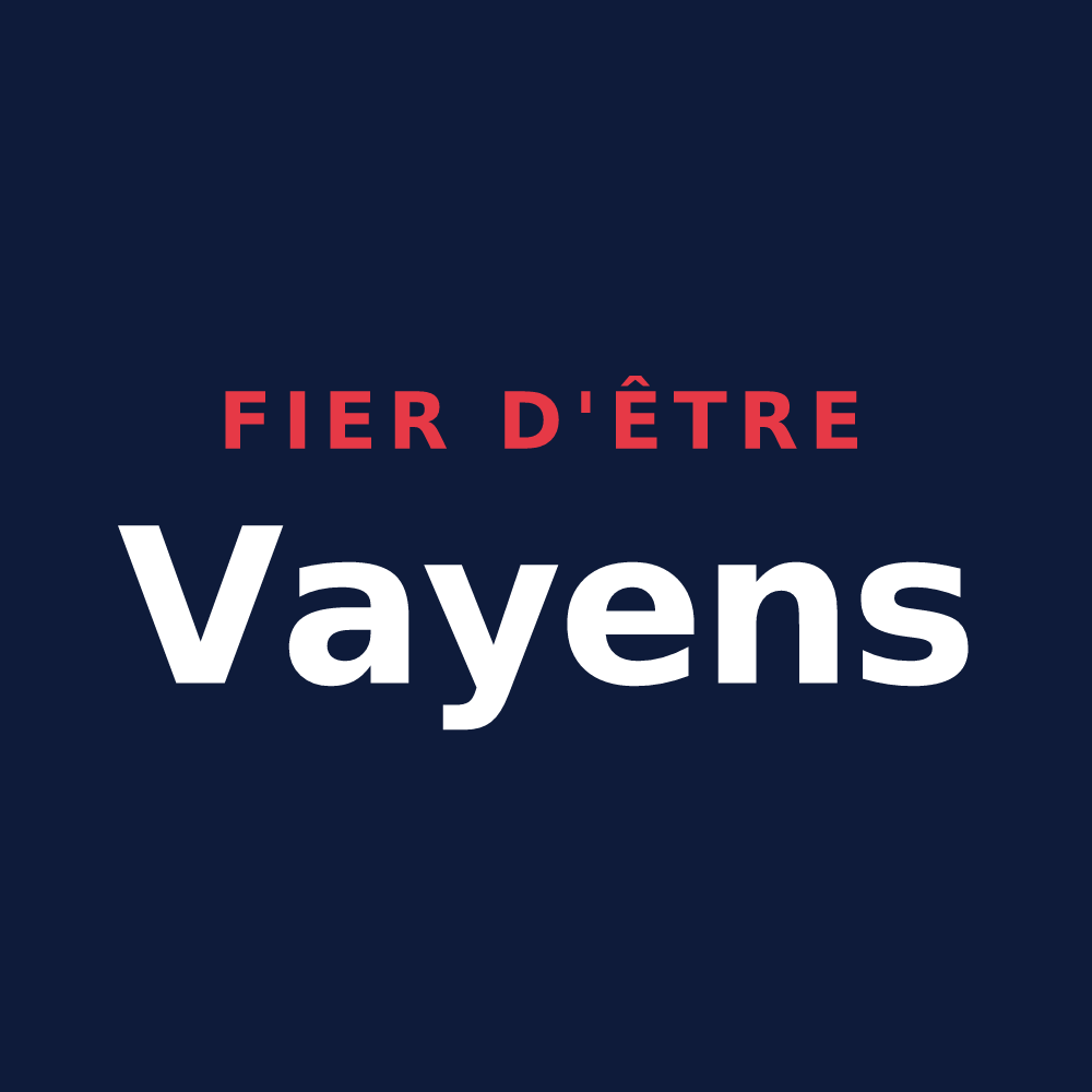 T-shirt « Fier d'être Vayens » — design pour Vay