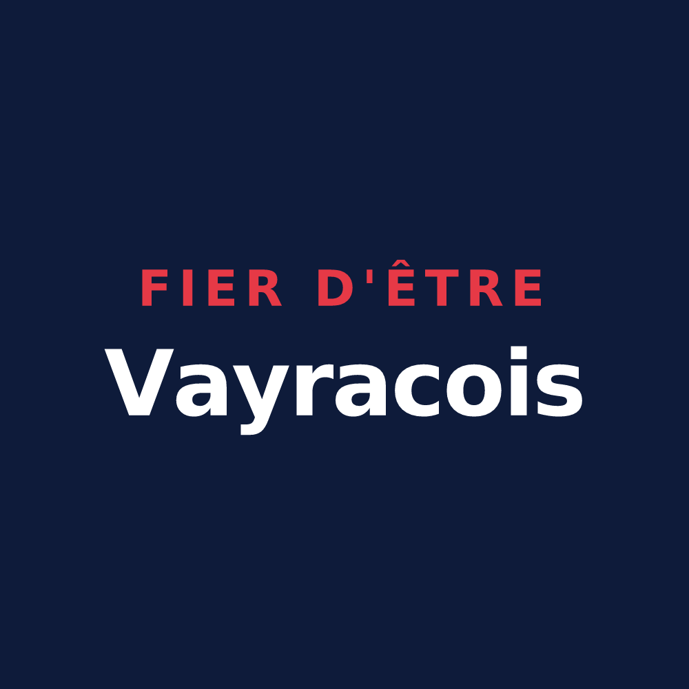 T-shirt « Fier d'être Vayracois » — design pour Vayrac