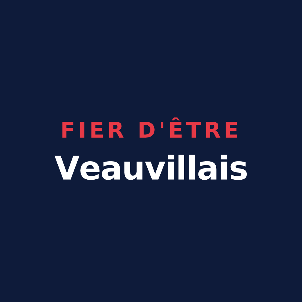 T-shirt « Fier d'être Veauvillais » — design pour Veauville-lès-Quelles
