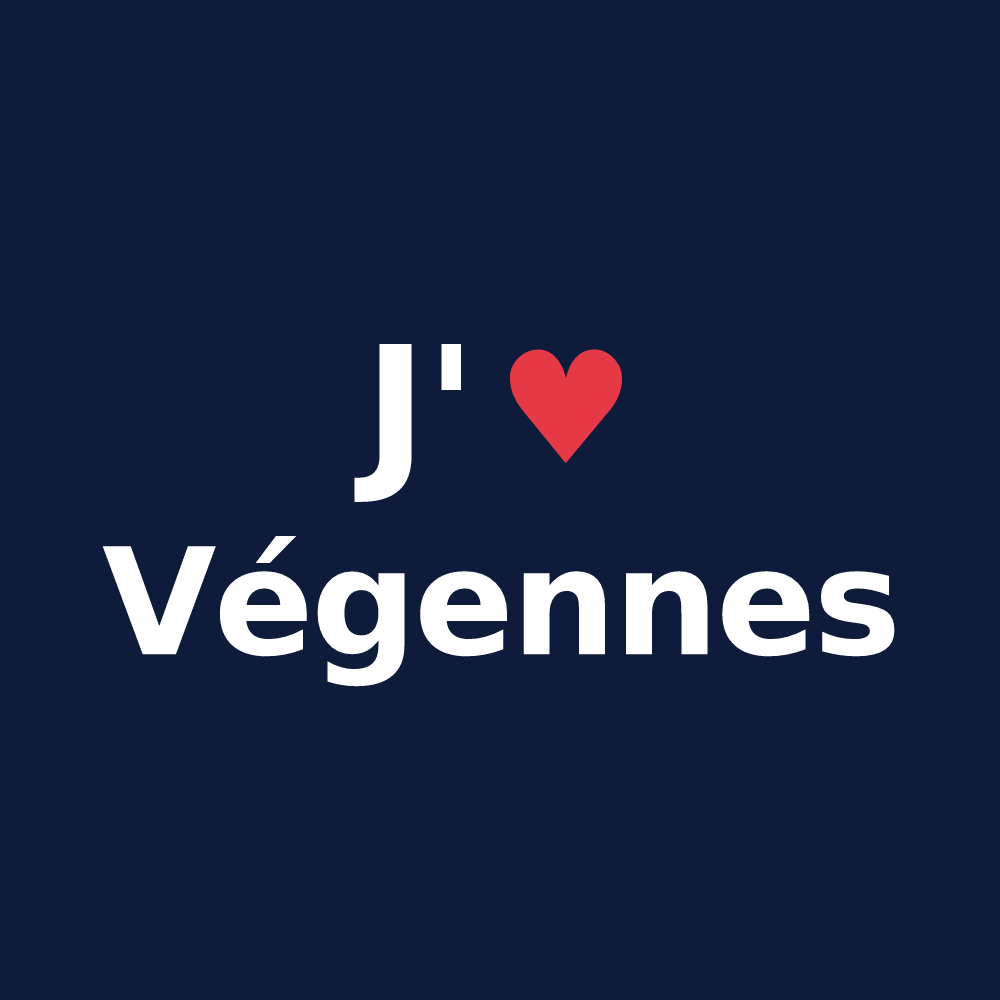 T-shirt personnalisé Végennes — design J'aime Végennes