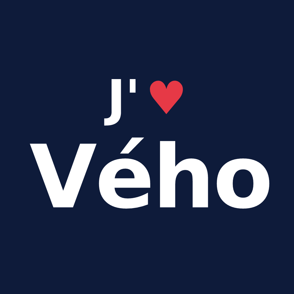T-shirt personnalisé Vého — design J'aime Vého