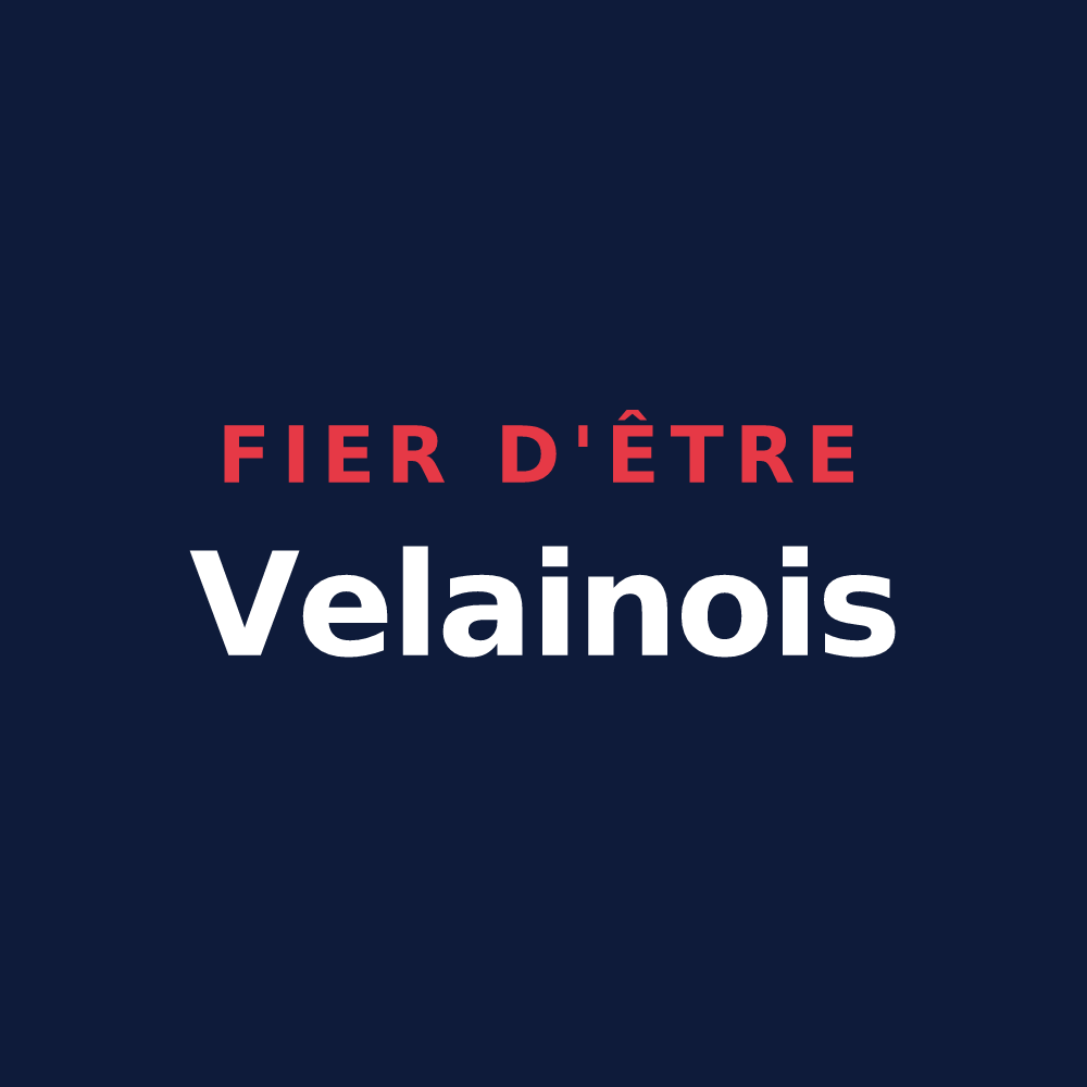 T-shirt « Fier d'être Velainois » — design pour Velaines