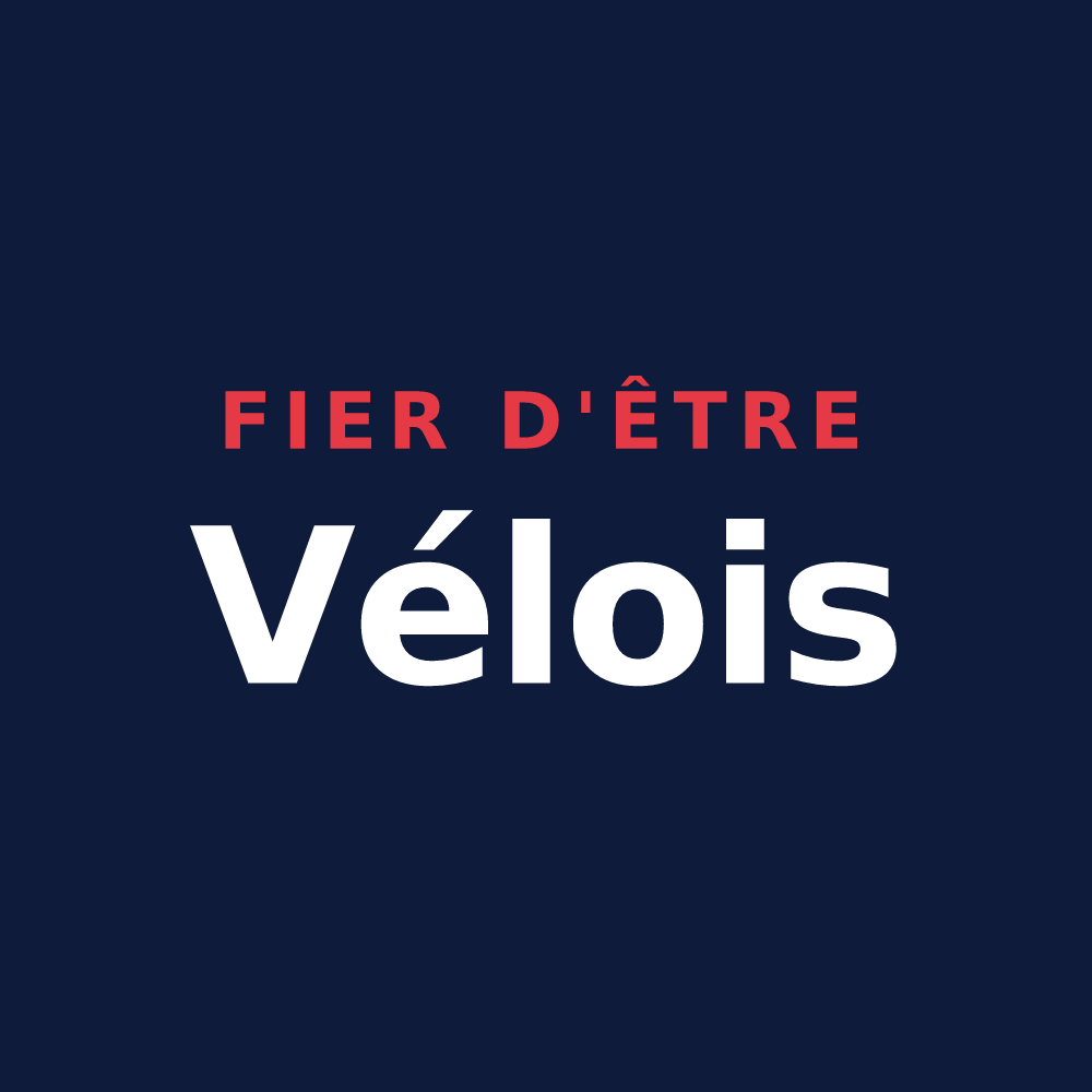 T-shirt « Fier d'être Vélois » — design pour Vélieux