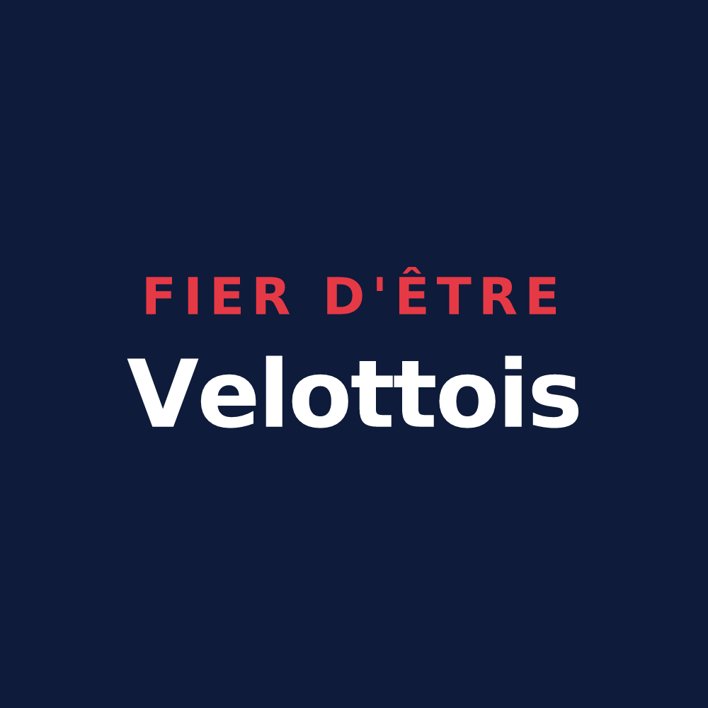 T-shirt « Fier d'être Velottois » — design pour Velotte-et-Tatignécourt