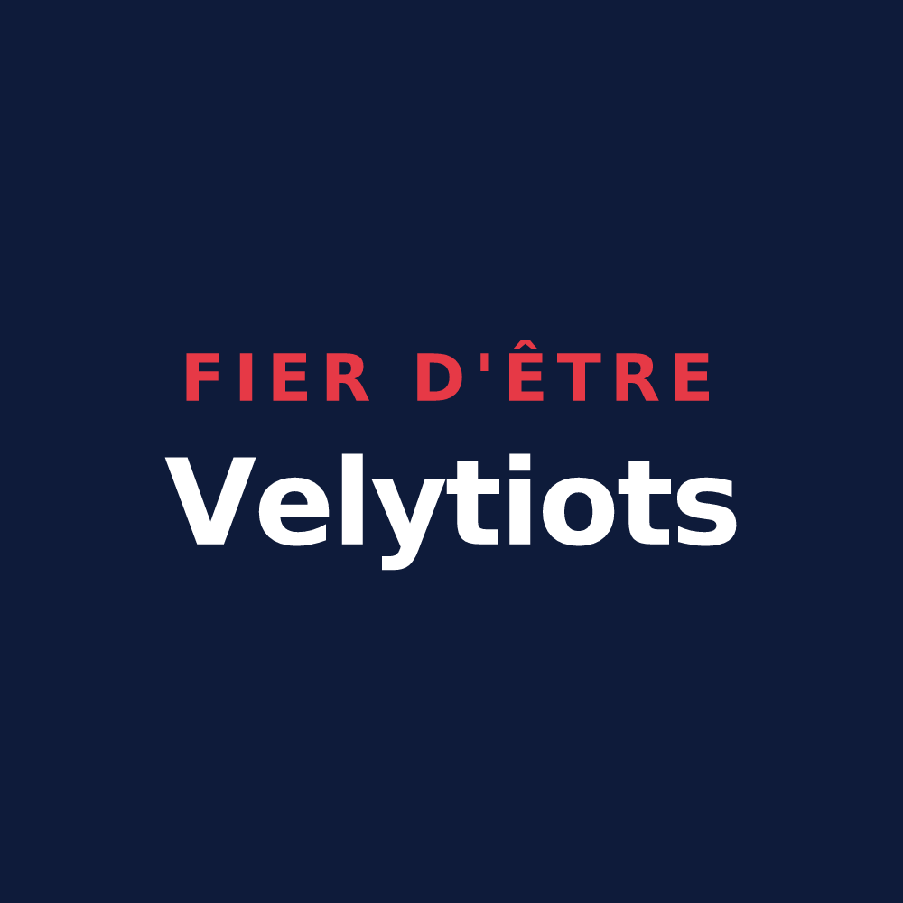 T-shirt « Fier d'être Velytiots » — design pour Vélye