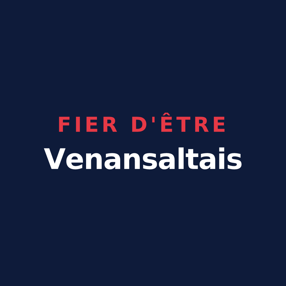 T-shirt « Fier d'être Venansaltais » — design pour Venansault