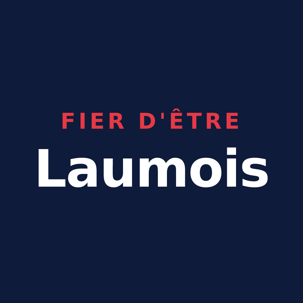 T-shirt « Fier d'être Laumois » — design pour Venarey-les-Laumes