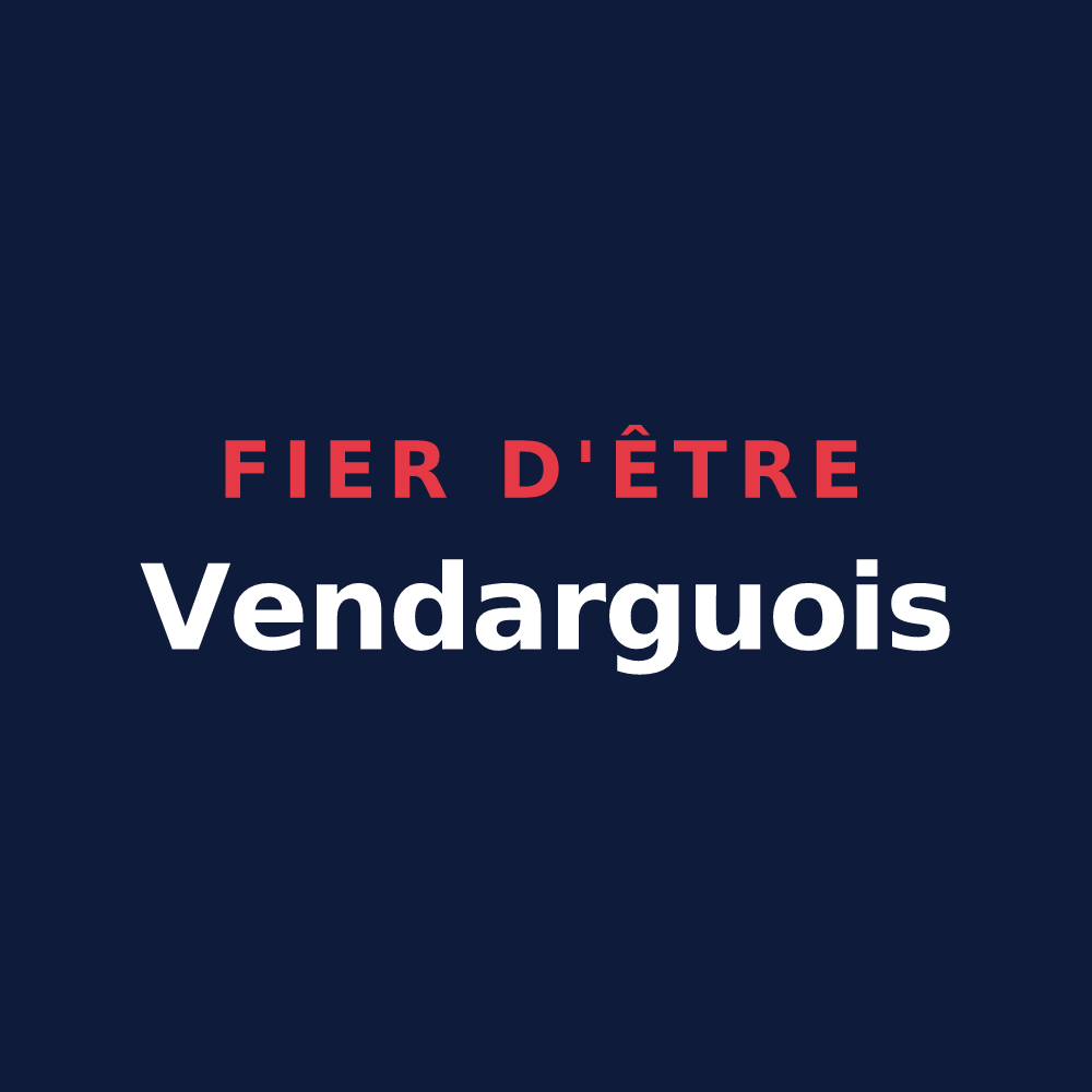 T-shirt « Fier d'être Vendarguois » — design pour Vendargues