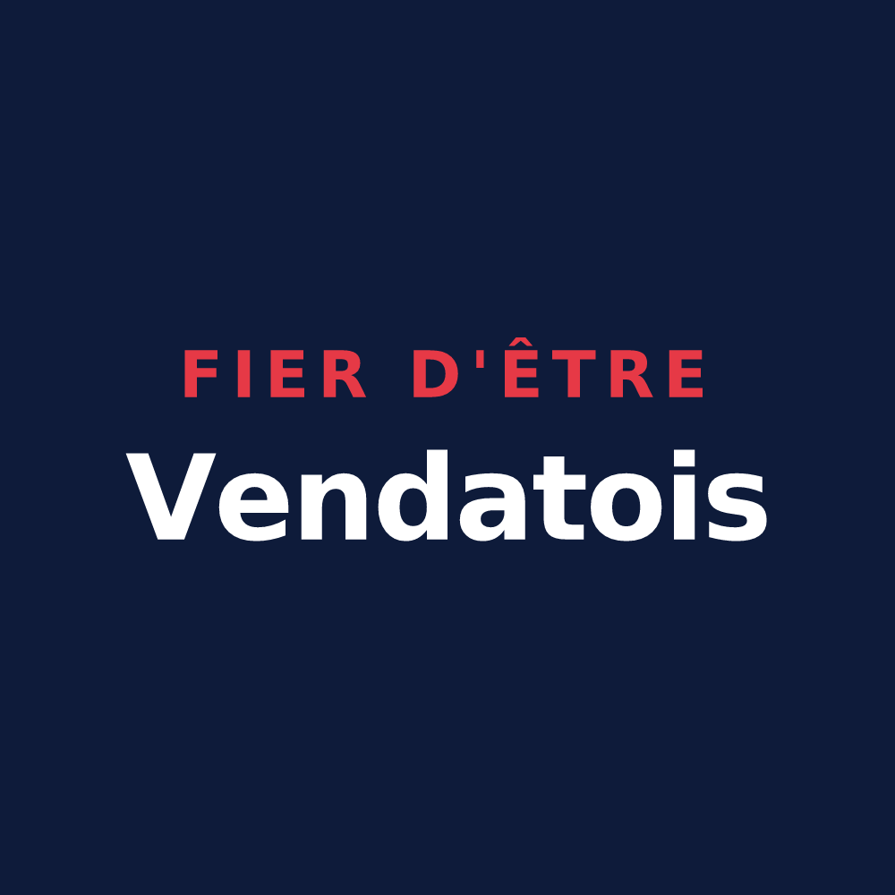 T-shirt « Fier d'être Vendatois » — design pour Vendat