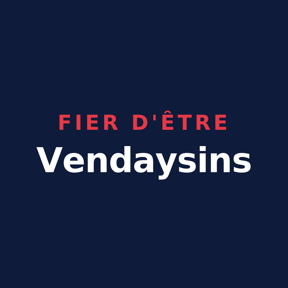 T-shirt « Fier d'être Vendaysins » — design pour Vendays-Montalivet