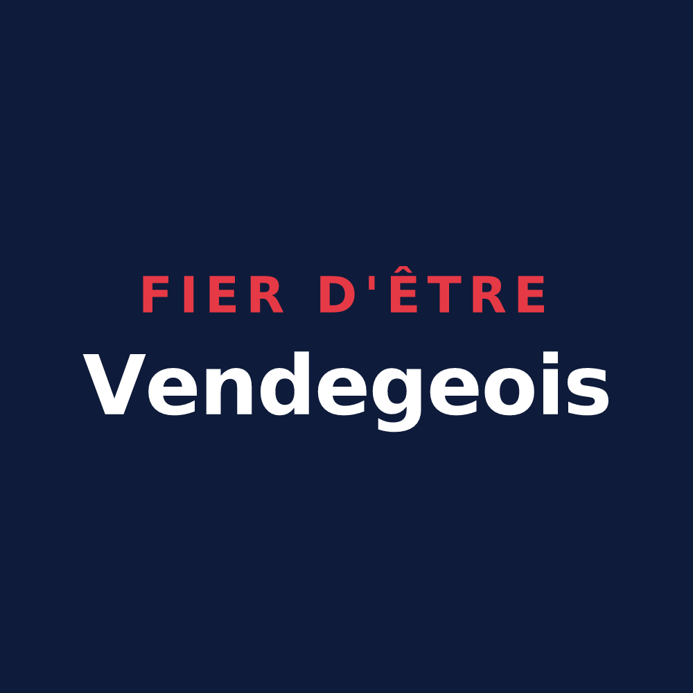 T-shirt « Fier d'être Vendegeois » — design pour Vendegies-sur-Écaillon