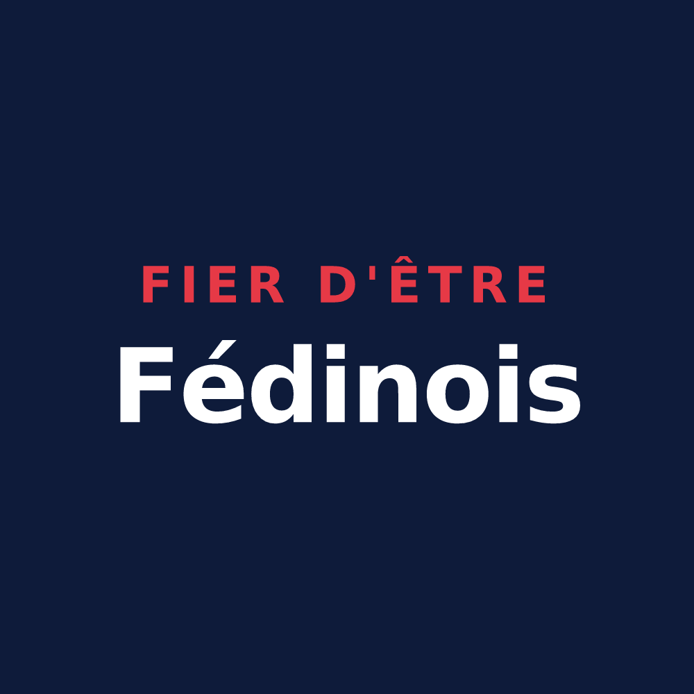 T-shirt « Fier d'être Fédinois » — design pour Vendenheim