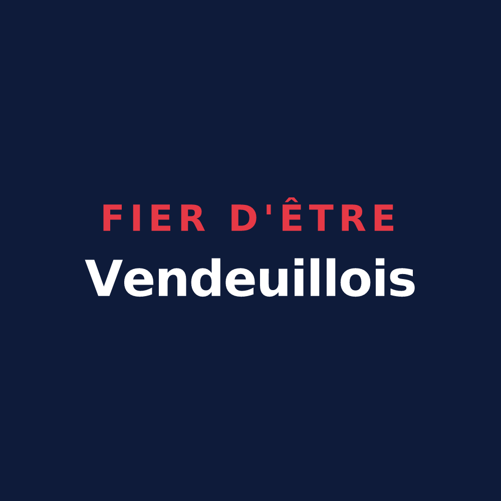 T-shirt « Fier d'être Vendeuillois » — design pour Vendeuil