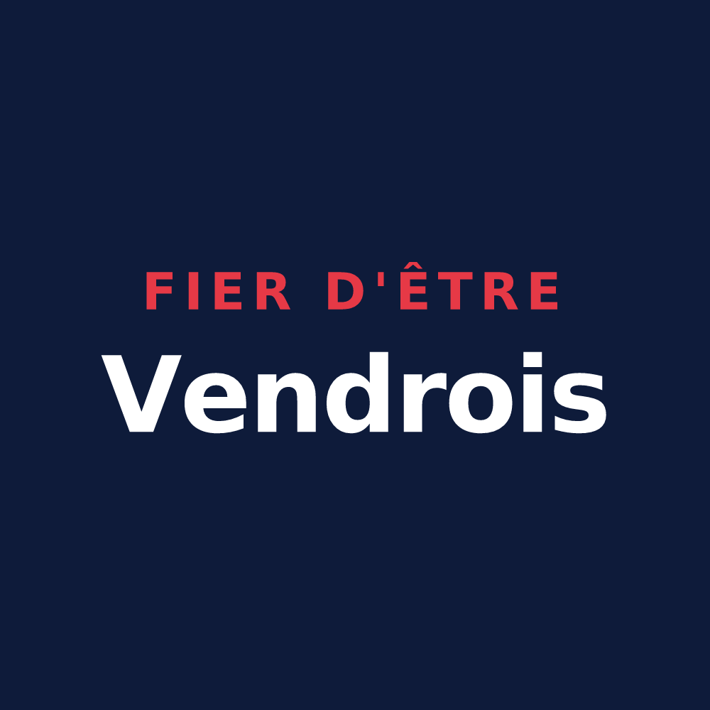 T-shirt « Fier d'être Vendrois » — design pour Vendres