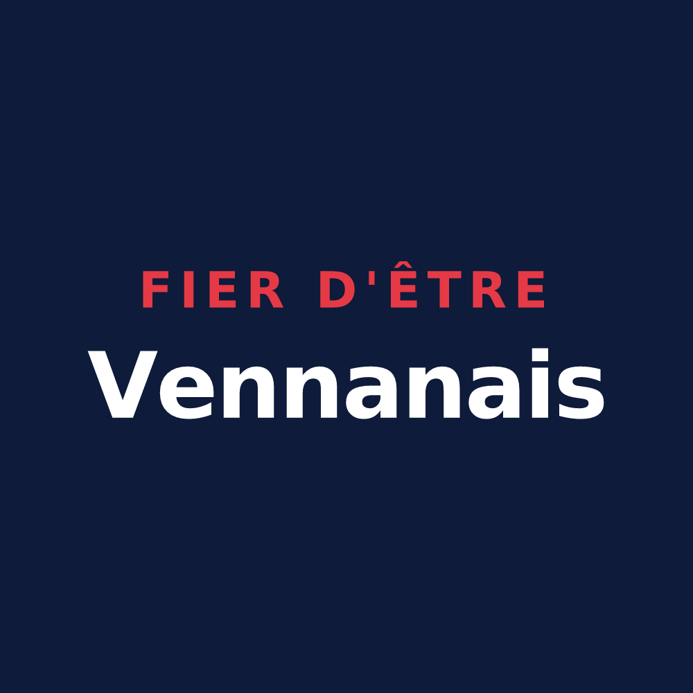 T-shirt « Fier d'être Vennanais » — design pour Vennans