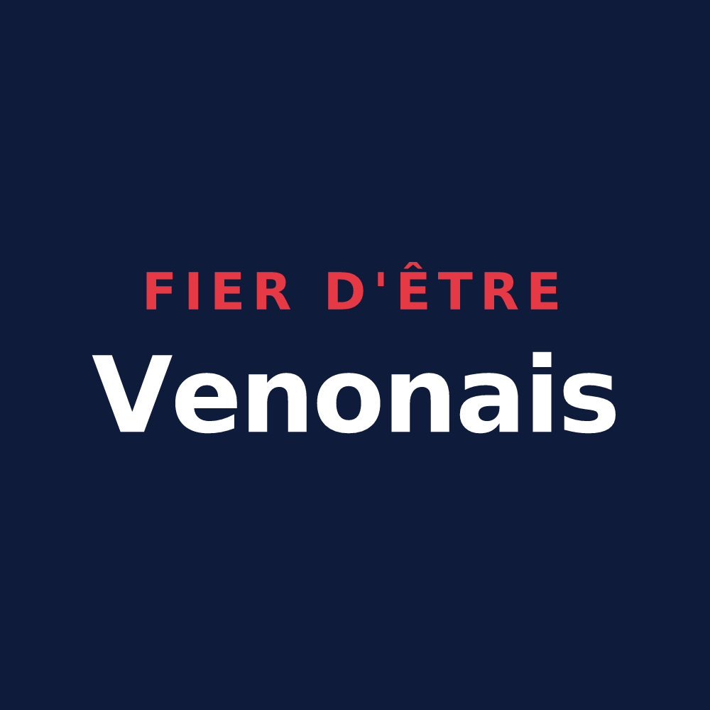 T-shirt « Fier d'être Venonais » — design pour Venon