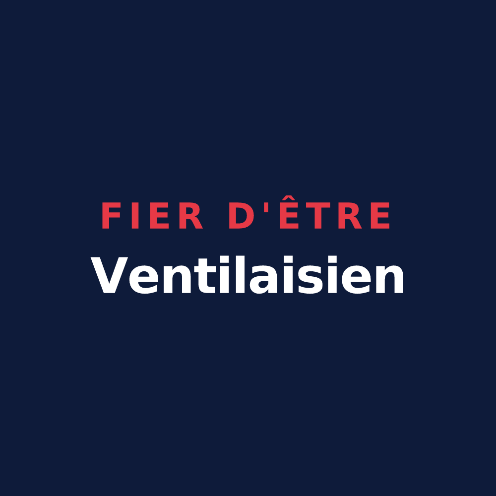 T-shirt « Fier d'être Ventilaisien » — design pour Ventelay
