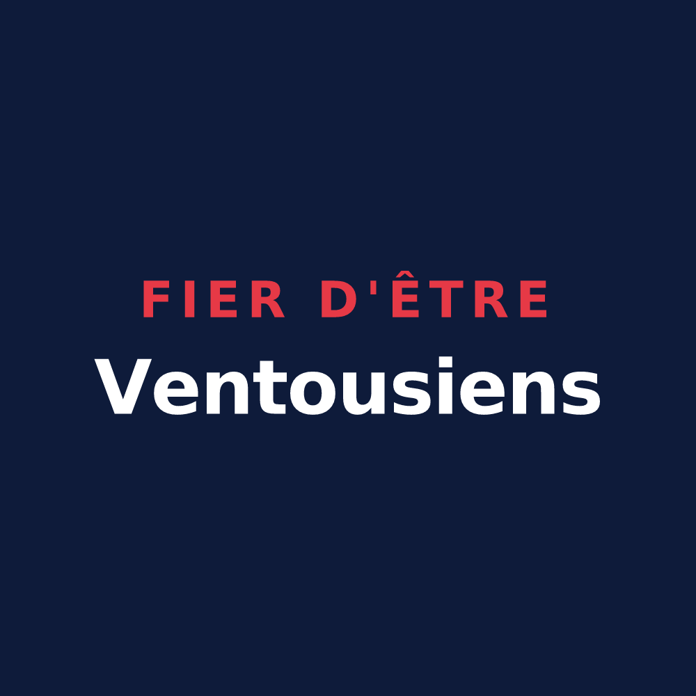 T-shirt « Fier d'être Ventousiens » — design pour Ventouse