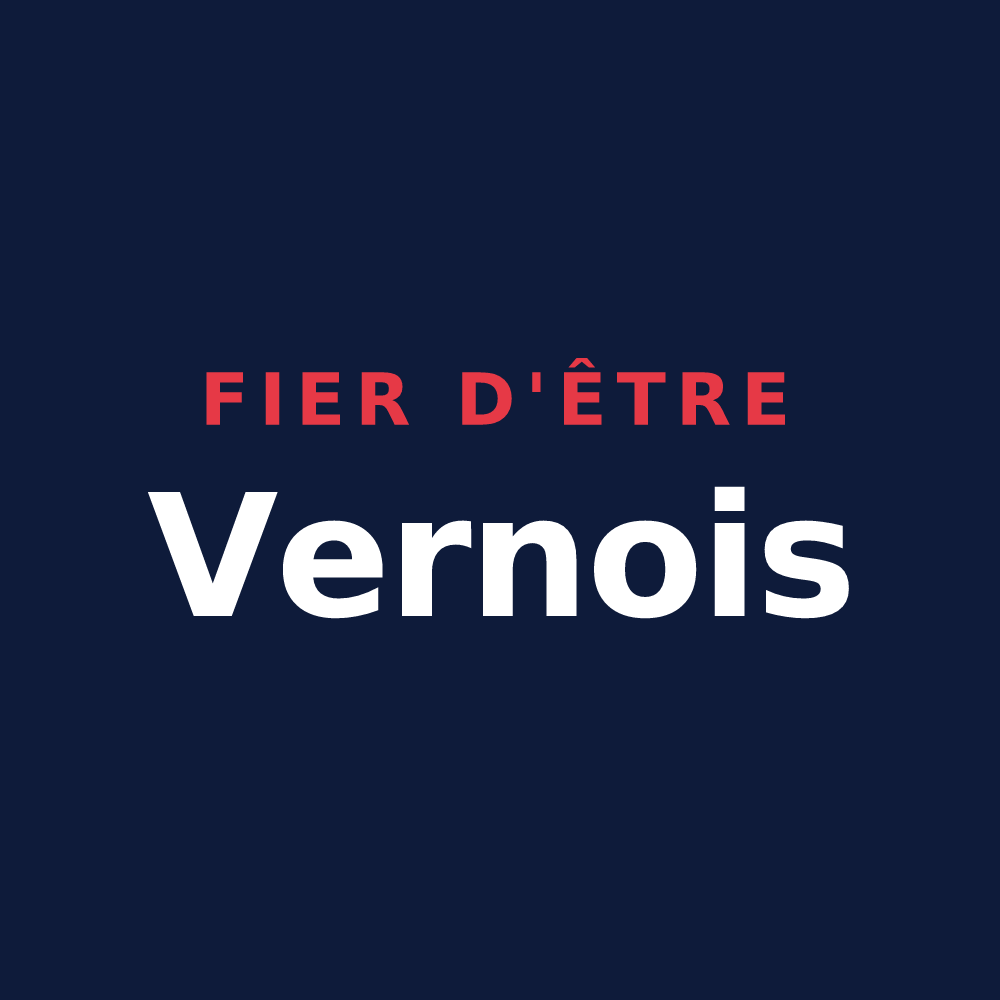 T-shirt « Fier d'être Vernois » — design pour Ver-lès-Chartres