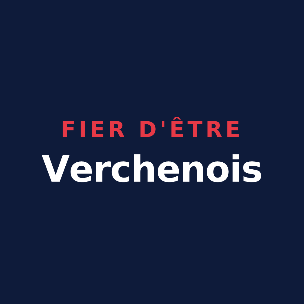 T-shirt « Fier d'être Verchenois » — design pour Vercheny