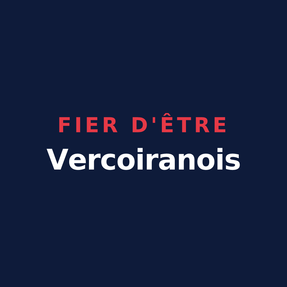 T-shirt « Fier d'être Vercoiranois » — design pour Vercoiran
